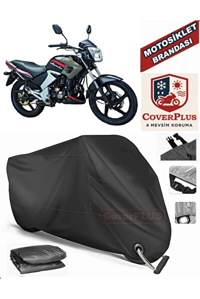 MotoEN Black Lock Compatible Lifan Lf200-16C Engine Tarpaulin Motorcycle Tarp...