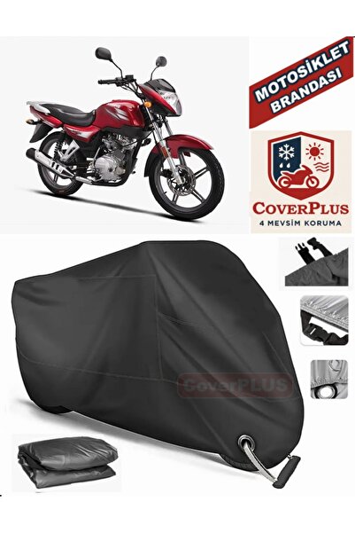 MotoEN قفل أسود متوافق مع Asia Legent 150 Motor Tarpaulin دراجة نارية قماش ال...