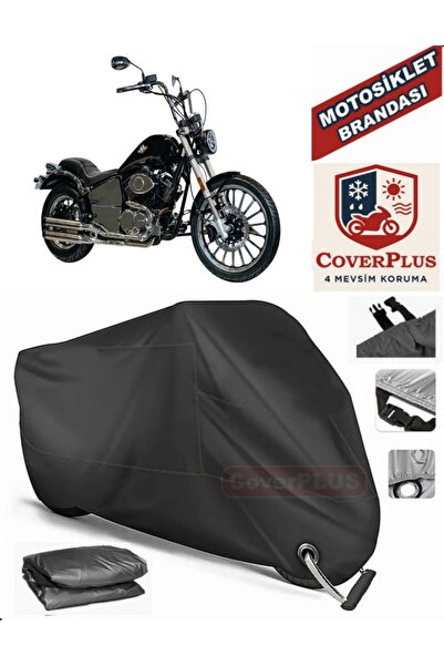 MotoEN قفل أسود متوافق مع ريجال رابتور سبايدر 250 موتور قماش القنب دراجة ناري...