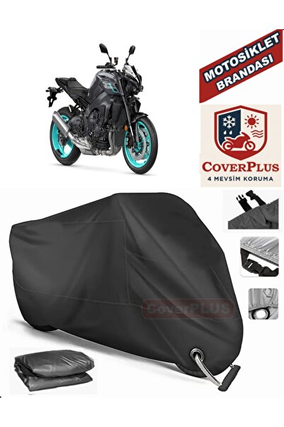 MotoEN قفل أسود متوافق مع Yamaha MT-10 SP Motor Tarpaulin دراجة نارية قماش ال...