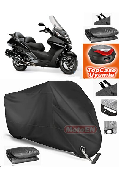 MotoEN Black Lock Compatible Honda Fjs 400 Silverwing Tarpaulin Topcase Rear ...