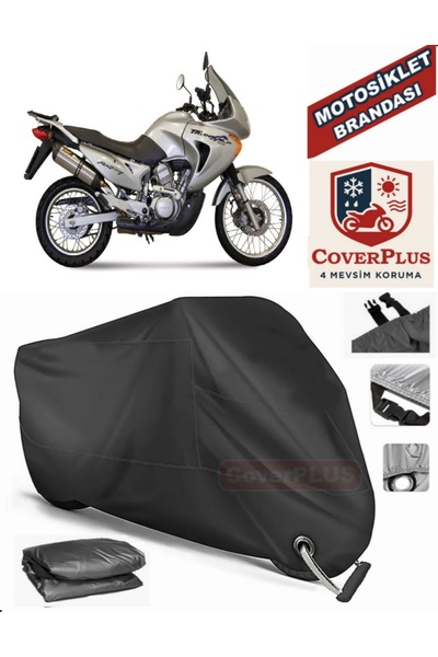 MotoEN Black Lock Compatible Honda XL 650 Transalp Motor Tarpaulin Motorcycle...