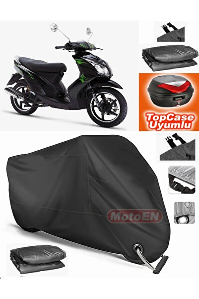 MotoEN قفل أسود متوافق مع Arora AR 150T-15 قماش القنب Topcase الخلفي حقيبة مت...
