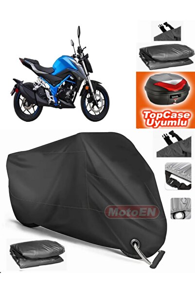 MotoEN قفل أسود متوافق مع Arora CK250 قماش القنب Topcase الخلفي حقيبة متوافقة...