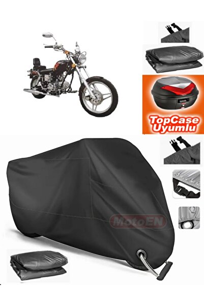 MotoEN قفل أسود متوافق مع Regal Raptor DD 100E قماش القنب Topcase الخلفي حقيب...
