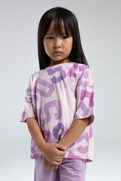 U.S. Polo Assn. 4-15 Years Old Licensed Us Polo Assn Girl's Suit-Pink