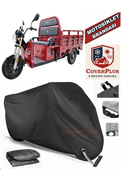 MotoEN قفل أسود متوافق مع King Motor KR-13 Motor Tarpaulin دراجة نارية قماش ا...