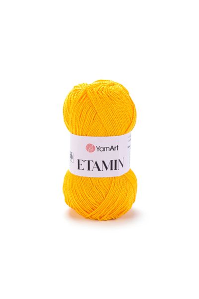 Yarnart Etamın - Κέντημα και Πλεκτό Νήμα Σκούρο Κίτρινο-439