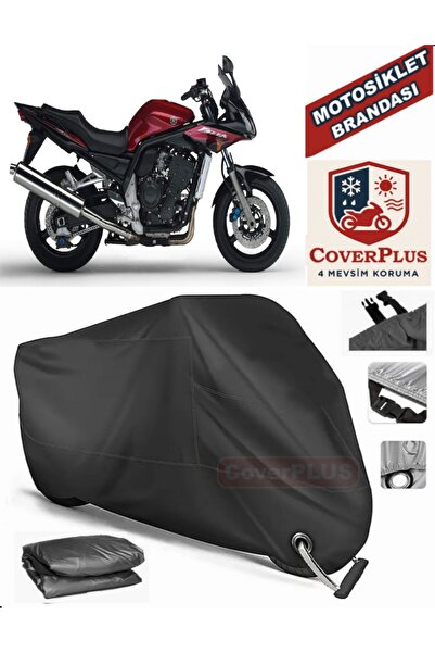 MotoEN Black Lock Compatible Yamaha Fzs1000 Motor Tarpaulin Motorcycle Tarpau...