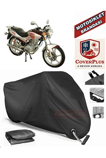 MotoEN Black Lock Compatible Asia as 150-12 Motor Tarpaulin Motorcycle Tarpau...