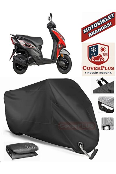 MotoEN Black Lock Compatible Honda Dio Motor Tarpaulin Motorcycle Tarpaulin C...