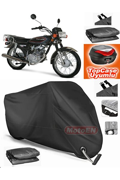 MotoEN قفل أسود متوافق مع القماش المشمع القانوني Breton S Topcase الخلفي المت...