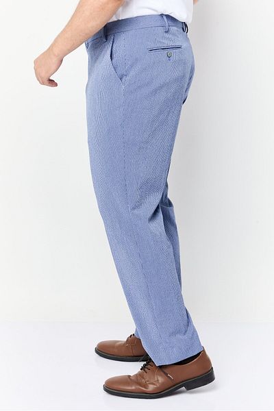 Polo Ralph Lauren Men Classic Fit Micro Check Print Dress Pants, Blue