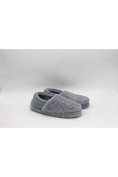 fluffy Cizme de casă din pluș, cu talpă elastică, anti-alunecare, papuci