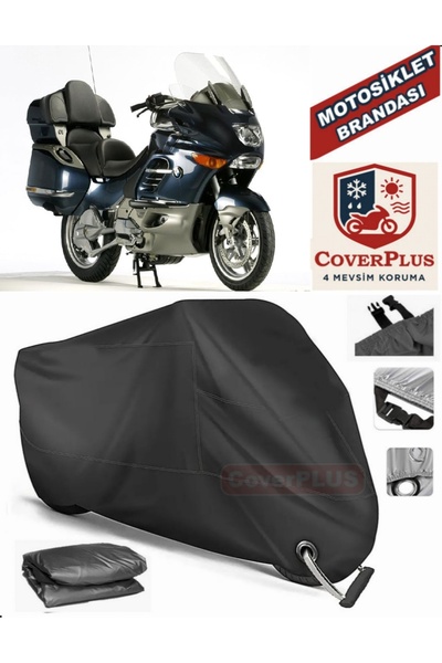MotoEN Black Lock Compatible Bmw K 1200 Lt Motor Tarpaulin Motorcycle Tarpaul...
