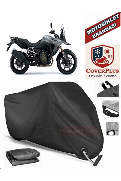 MotoEN قفل أسود متوافق مع سوزوكي V-Strom 800 DE موتور القماش المشمع للدراجات ...