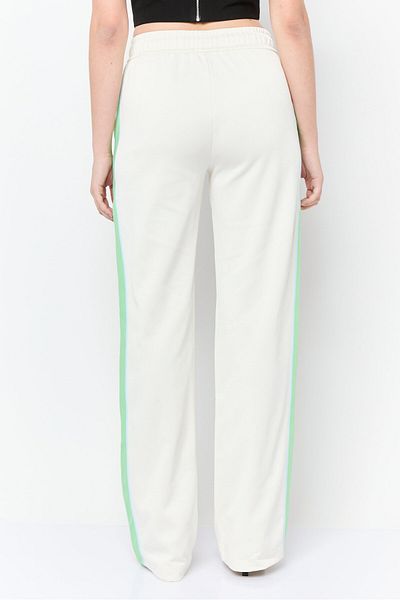 Esprit Women Regular Fit Embroidered Fleece Pants, Beige