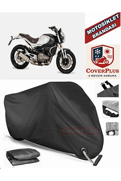MotoEN Black Lock Compatible Qj Srv550 Motor Tarpaulin Motorcycle Tarpaulin C...