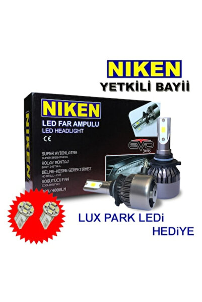 shop NİKEN Eco Serisi LED XENON 12.000 Lümen H1