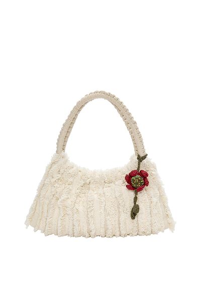 Pull & Bear Embellished shopper bag with fringing