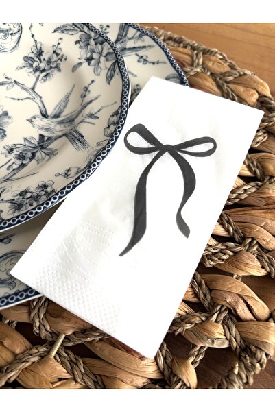 napkindesign Baskılı Fiyonk Peçete 20 li