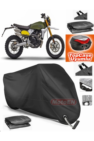 MotoEN قفل أسود متوافق مع CABALLERO 500 Rally Canvas Topcase الخلفي المتوافق ...