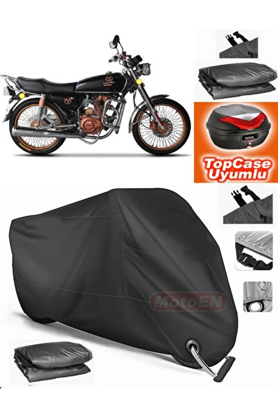 MotoEN قفل أسود متوافق مع Motoran Scorpion 170 قماش القنب Topcase الخلفي حقيب...