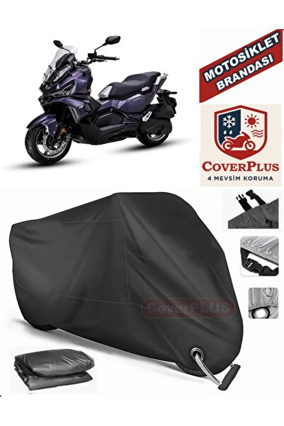 MotoEN Black Lock Compatible Sym Joyride S 200I Abs Motor Tarpaulin Motorcycl...