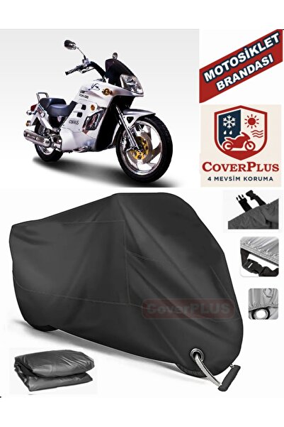 MotoEN Black Lock Compatible Dorado Corvus Motor Tarpaulin Motorcycle Tarpaul...