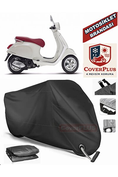 MotoEN قفل أسود متوافق مع فيسبا بريمافيرا 150 موتور قماش القنب دراجة نارية ال...