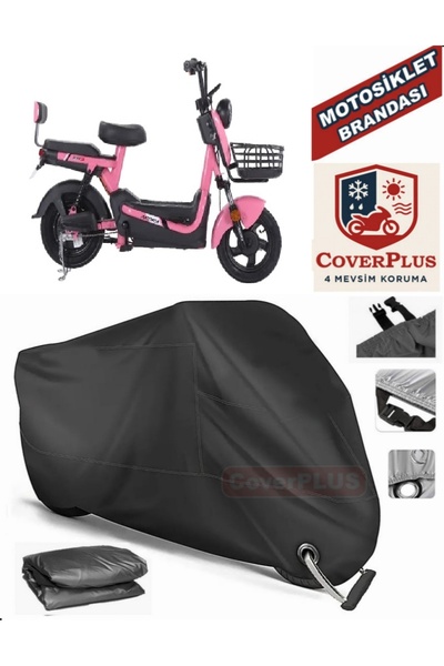 MotoEN Black Lock Compatible Arora Zr3 Motor Tarpaulin Motorcycle Tarpaulin C...