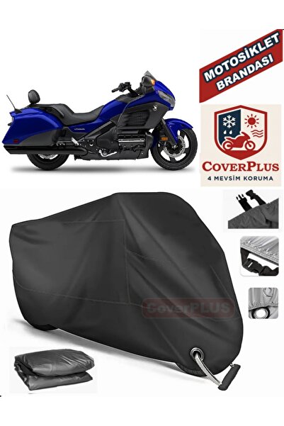 MotoEN Black Lock Compatible Honda Goldwing F6B Motor Tarpaulin Motorcycle Ta...