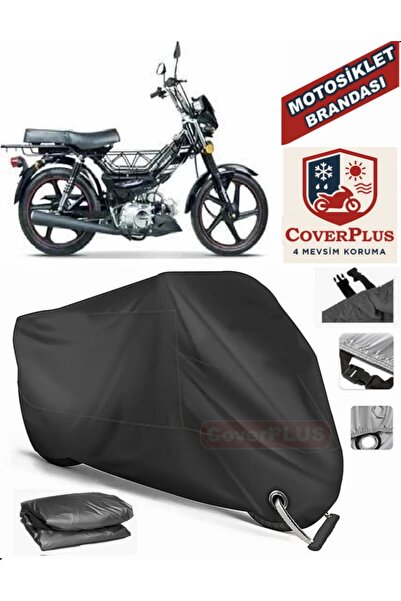 MotoEN Black Lock Compatible Falcon Flash 100 Motor Tarpaulin Motorcycle Tarp...