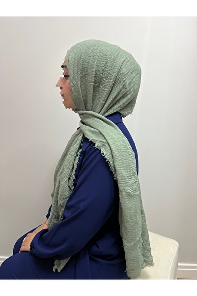 shop İremssscarf Mint Yeşili Bürümcük Şal