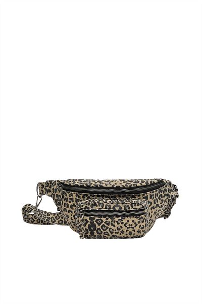 Pull & Bear Leopard print belt bag