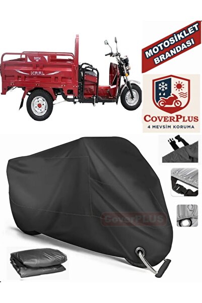 MotoEN Black Lock Compatible Kr-54 Bien 150 Motor Tarpaulin Motorcycle Tarpau...