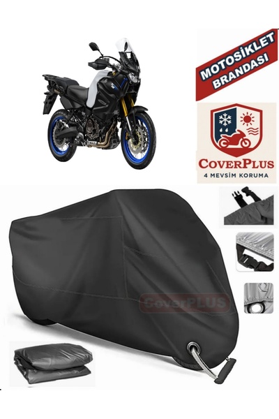 MotoEN Black Lock Compatible Yamaha Xt 1200Z Super Tenere Motor Tarpaulin Mot...