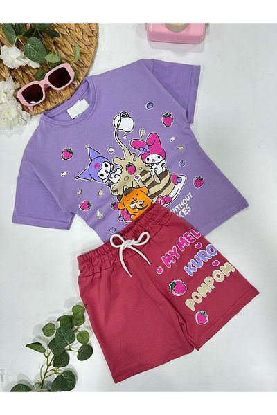 JELİBOOM GIRL'S SHORTS SET