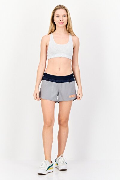 hoka Women Sportswear Fit Training Shorts, Grey