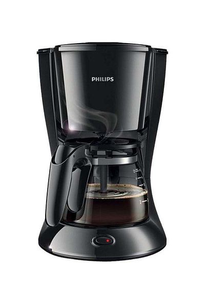 Philips ماكينة صنع القهوة Daily Collection سعة 0.6 لتر وقوة 750 وات HD7432/20 باللون الأسود