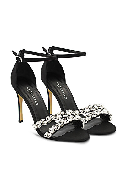 Vario Varıo Sıyah Saten Taslı