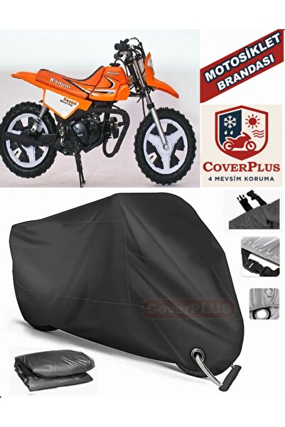 MotoEN Black Lock Compatible Kanuni Mini 50 Motor Tarpaulin Motorcycle Tarpau...