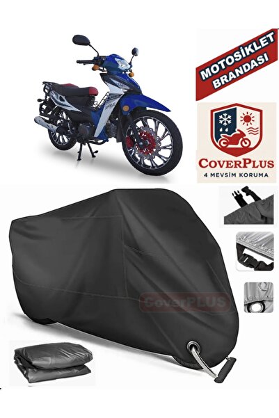 MotoEN Black Lock Compatible Motolux Africa Wolf Motor Tarpaulin Motorcycle T...