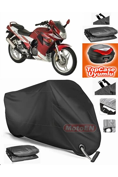 MotoEN Black Lock Compatible Kanuni Freedom 200 Tarpaulin Topcase Back Bag Co...