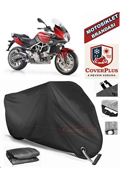 MotoEN قفل أسود متوافق مع Aprilia Mana 850 GT ABS موتور القماش المشمع للدراجا...