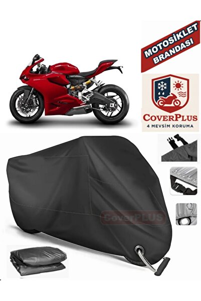 MotoEN Black Lock Compatible Ducati Panigale 899 Motor Tarpaulin Motorcycle T...