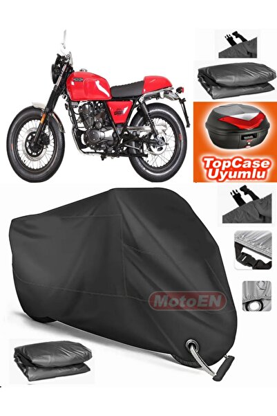 MotoEN قفل أسود متوافق مع Brixton BX 125
