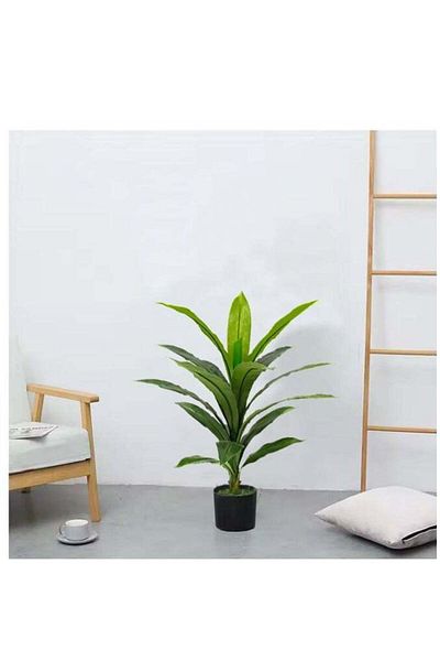 DRAMA HOME Artificial Corn Tree Green/Black 70cm
