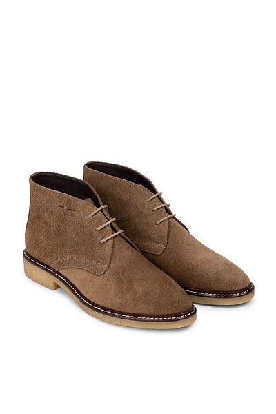 Deery Γνήσιες γυναικείες μπότες Suede Mink Color