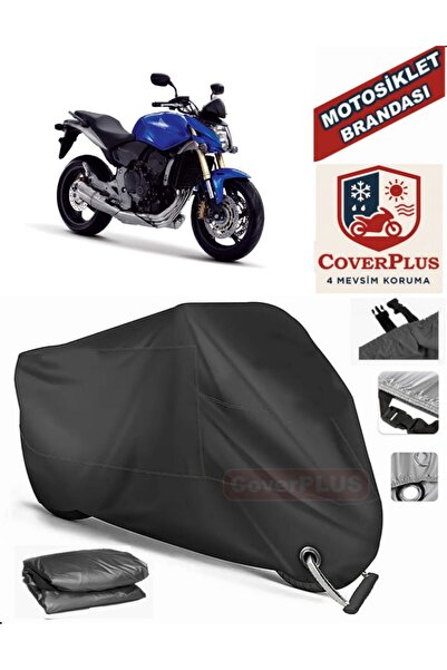 MotoEN قفل أسود متوافق مع Honda CB 600 F Hornet Motor القماش المشمع للدراجات ...